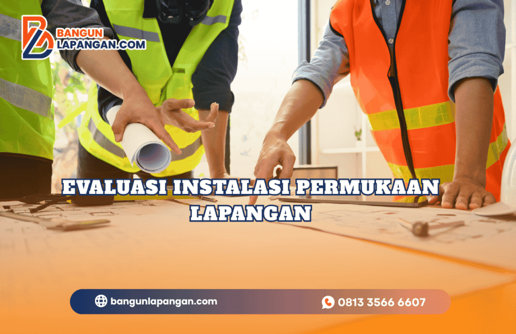 Evaluasi Instalasi Permukaan Lapangan
