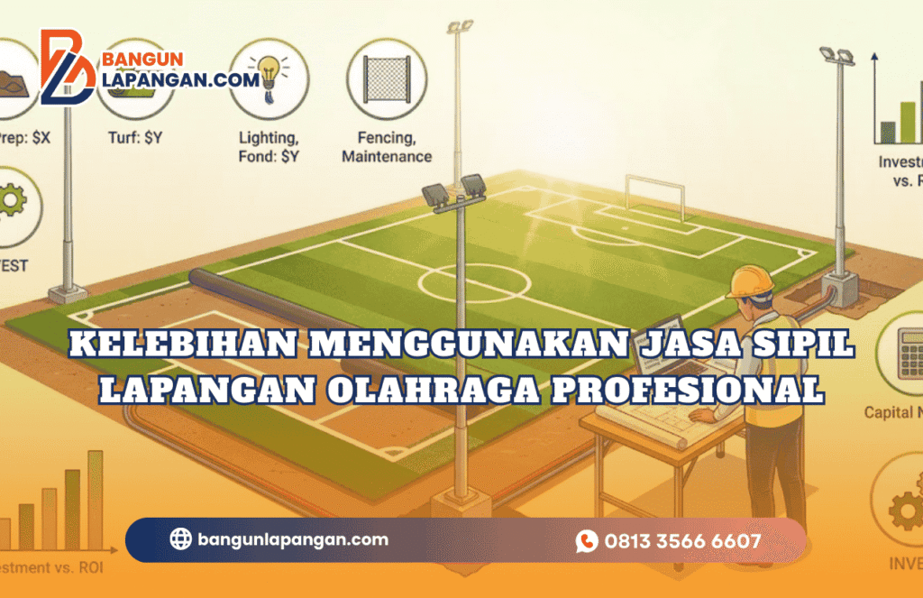 Kelebihan Menggunakan Jasa Sipil Lapangan Olahraga Profesional