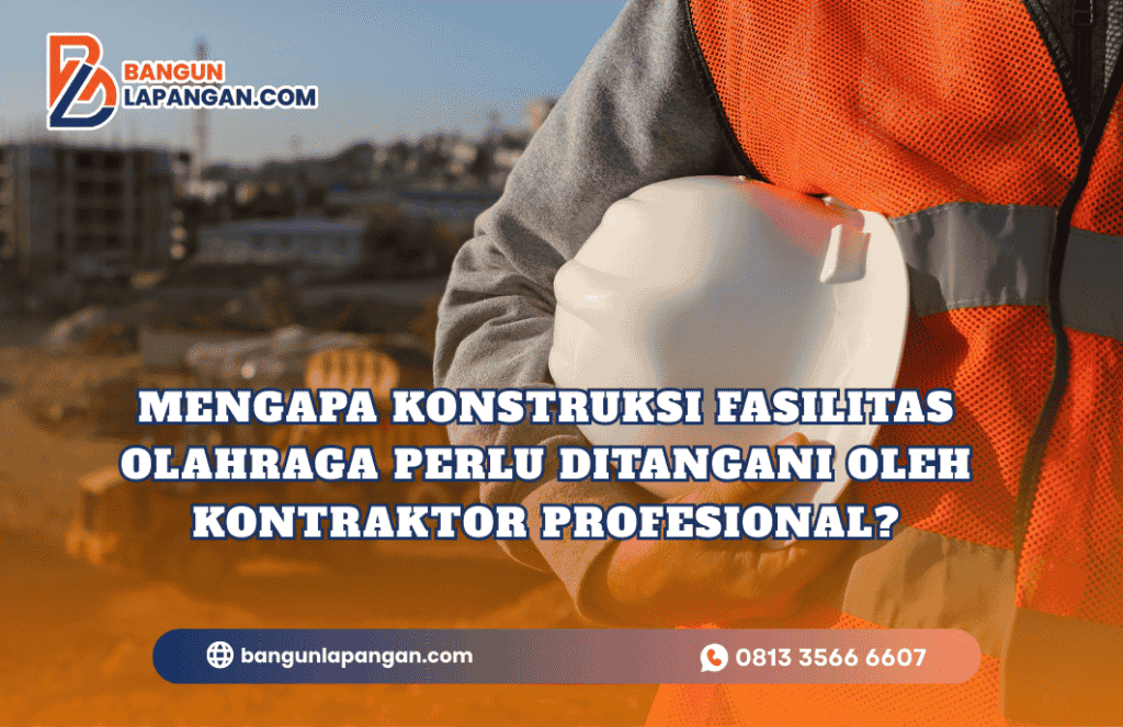 Mengapa Konstruksi Fasilitas Olahraga Perlu Ditangani oleh Kontraktor Profesional