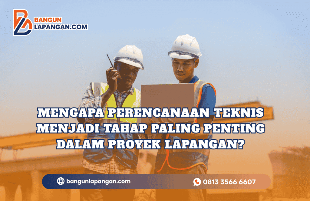 Mengapa Perencanaan Teknis Menjadi Tahap Paling Penting dalam Proyek Lapangan