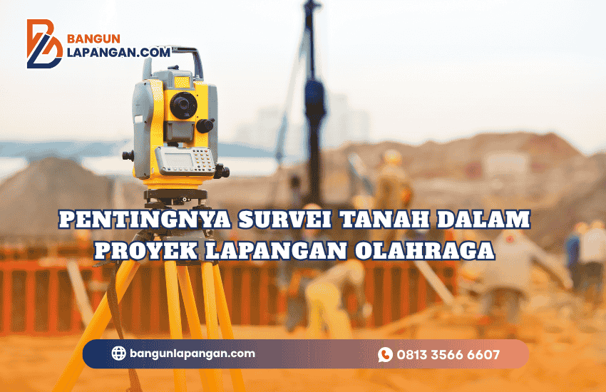 Pentingnya Survei Tanah dalam Proyek Lapangan Olahraga