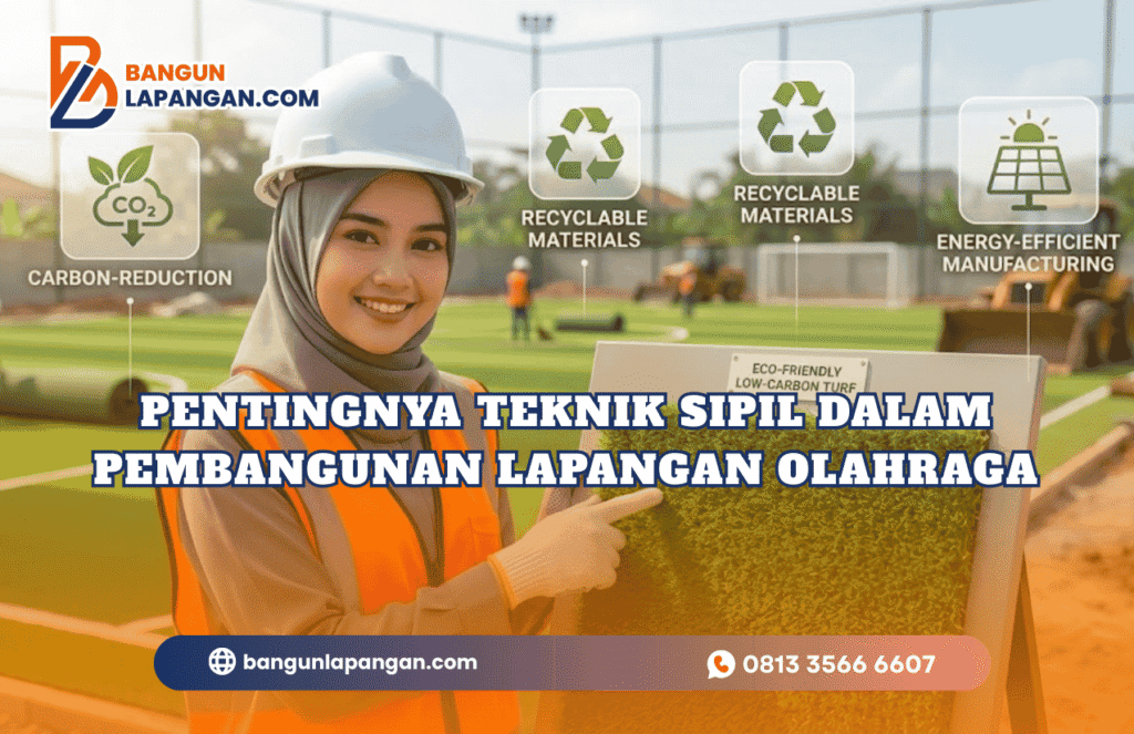 Pentingnya Teknik Sipil dalam Pembangunan Lapangan Olahraga