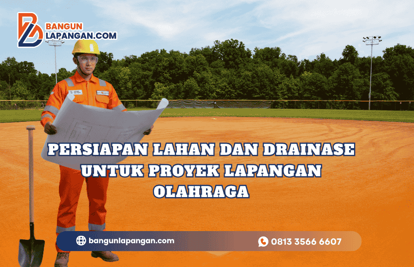 Persiapan Lahan dan Drainase untuk Proyek Lapangan Olahraga