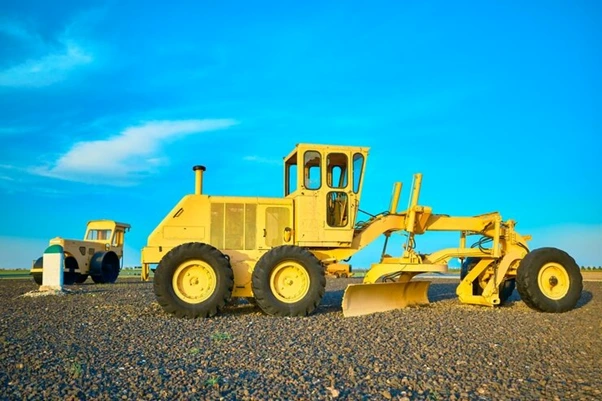 Bulldozer pada proses cut and fill tanah