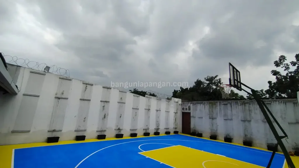 Jenis material lantai lapangan basket