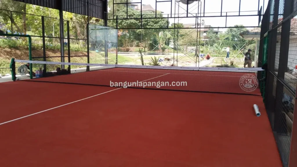 Standar Material Konstruksi Lapangan Padel