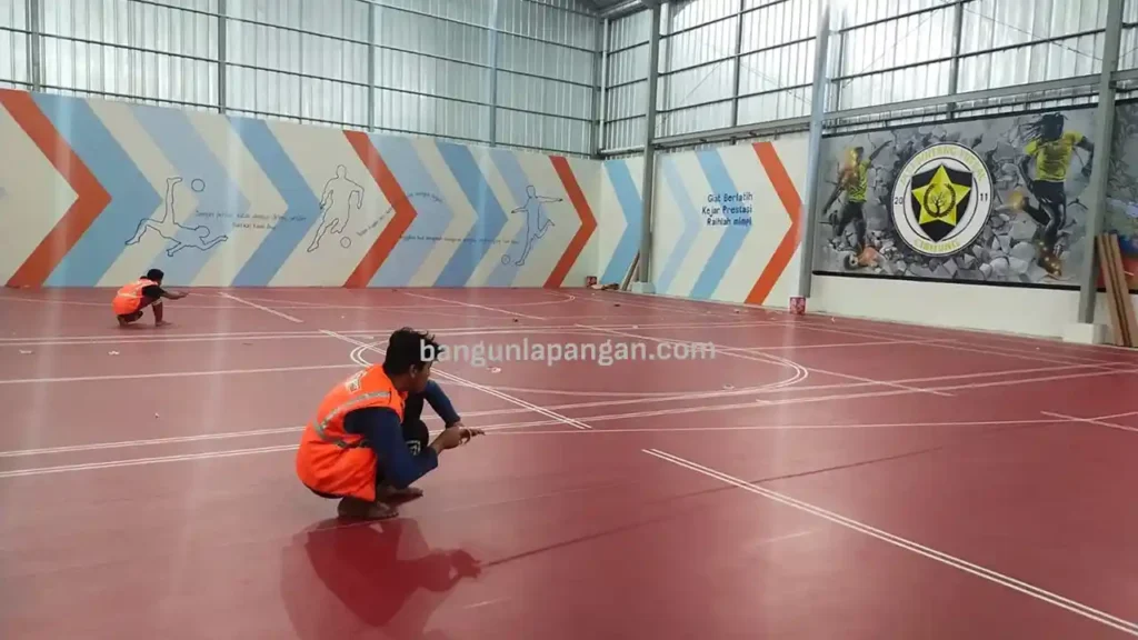 Berbagai jenis lapangan futsal dari material lantainya