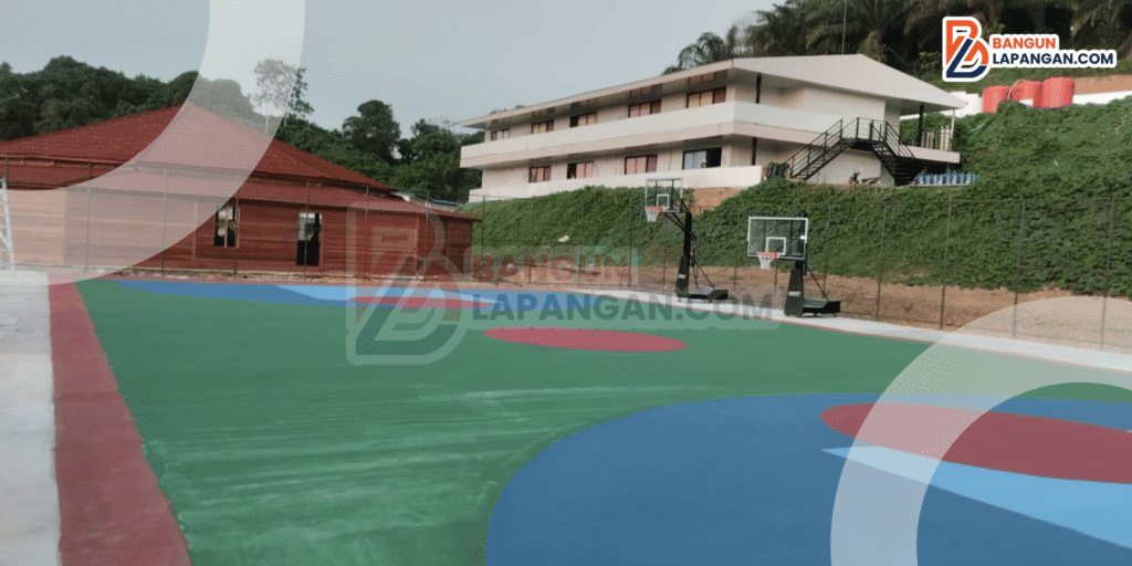 Solusi Puddling pada Renovasi Lapangan Basket