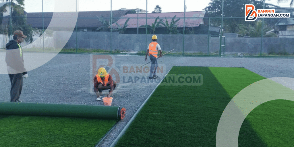 Step by Step Timeline Bangun Lapangan Mini Soccer